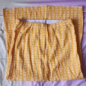 Urban Outfitters Yellow/Golden Butterfly Skirt